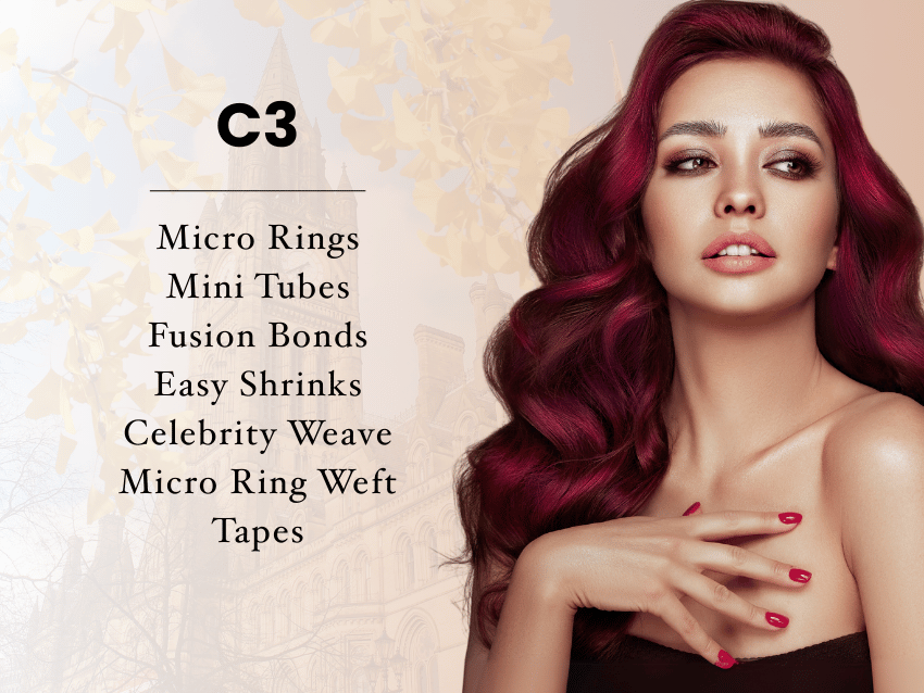 C3 – 7 Method Comprehensive Hair Extensions Course - Manchester