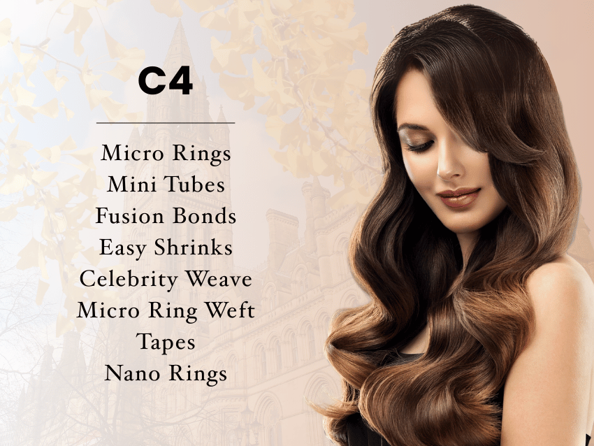 C4 – 8 Method Ultimate Class Hair Extensions Course - Manchester